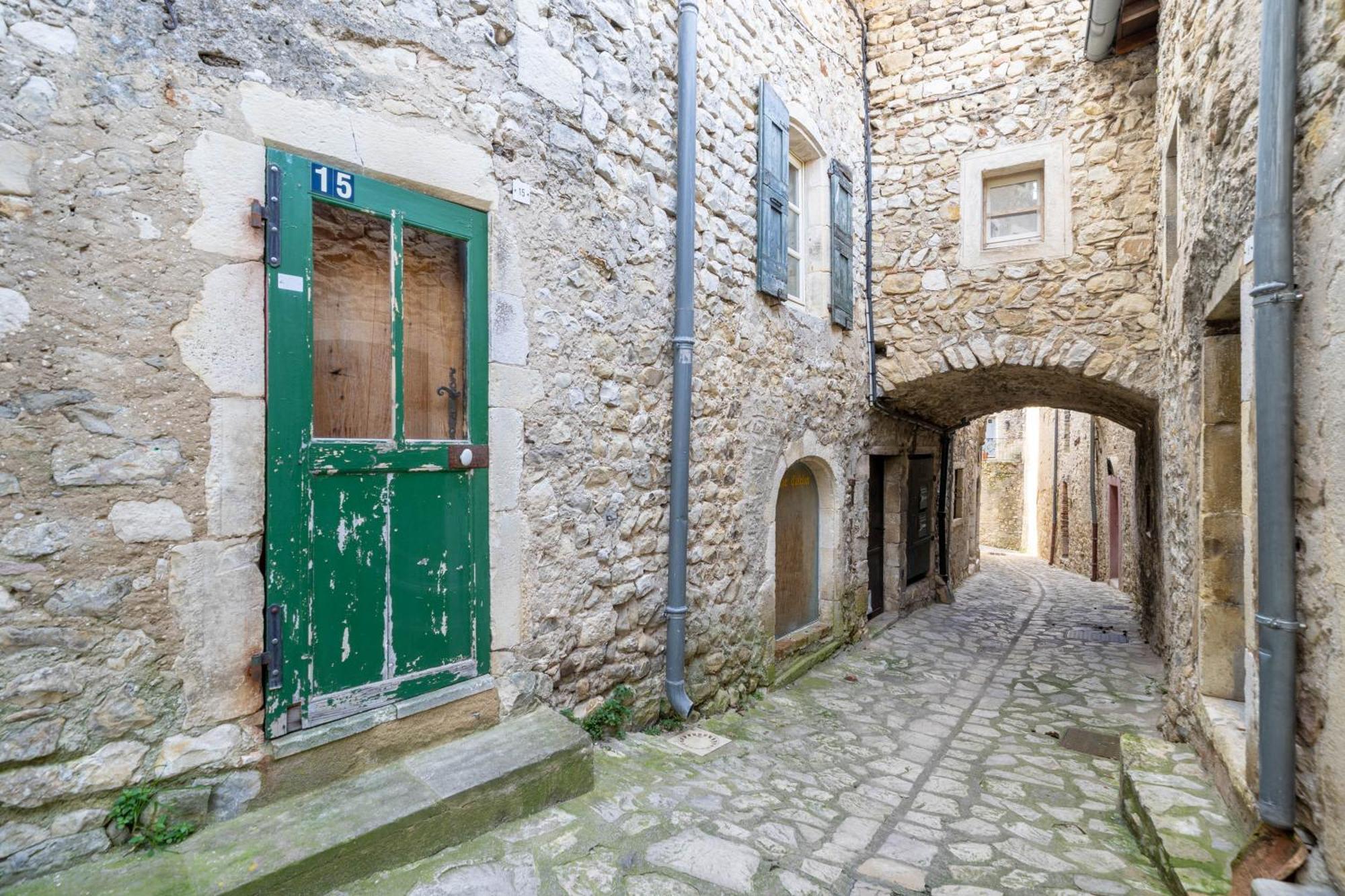 Gite "La Cachette"- Mirmande - Buitenkant foto